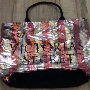 Victoria’s Secret sparkly tote